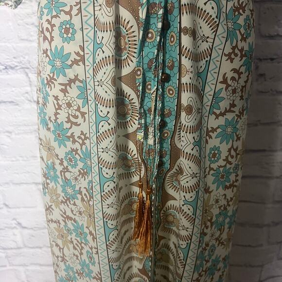 Pinterest Viral Boho Western Button Down Dress - Picture 5 of 11